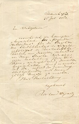 Lot 750 - WAGNER RICHARD: (1813-1883)