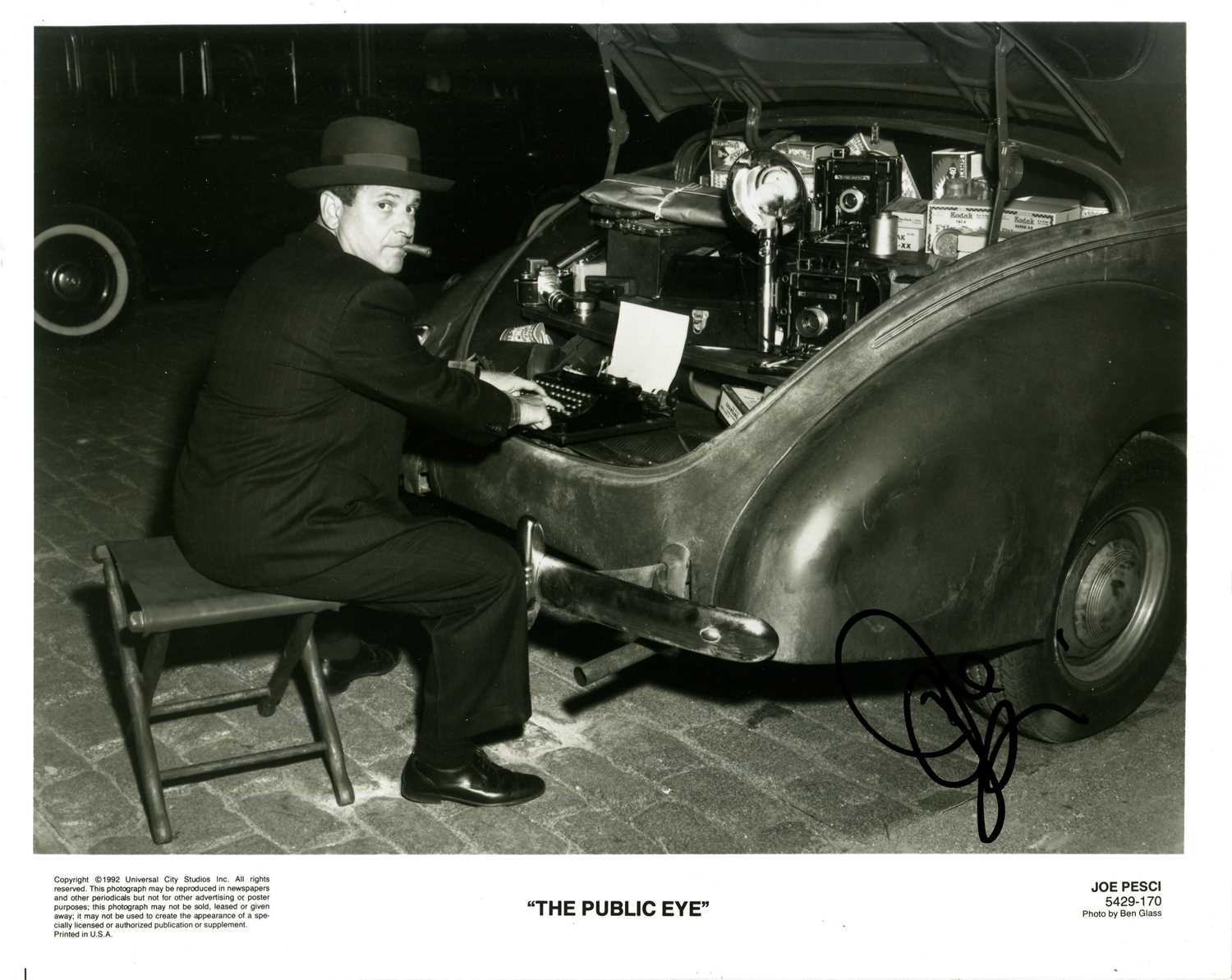 Lot 91 - PESCI JOE: (1943- )