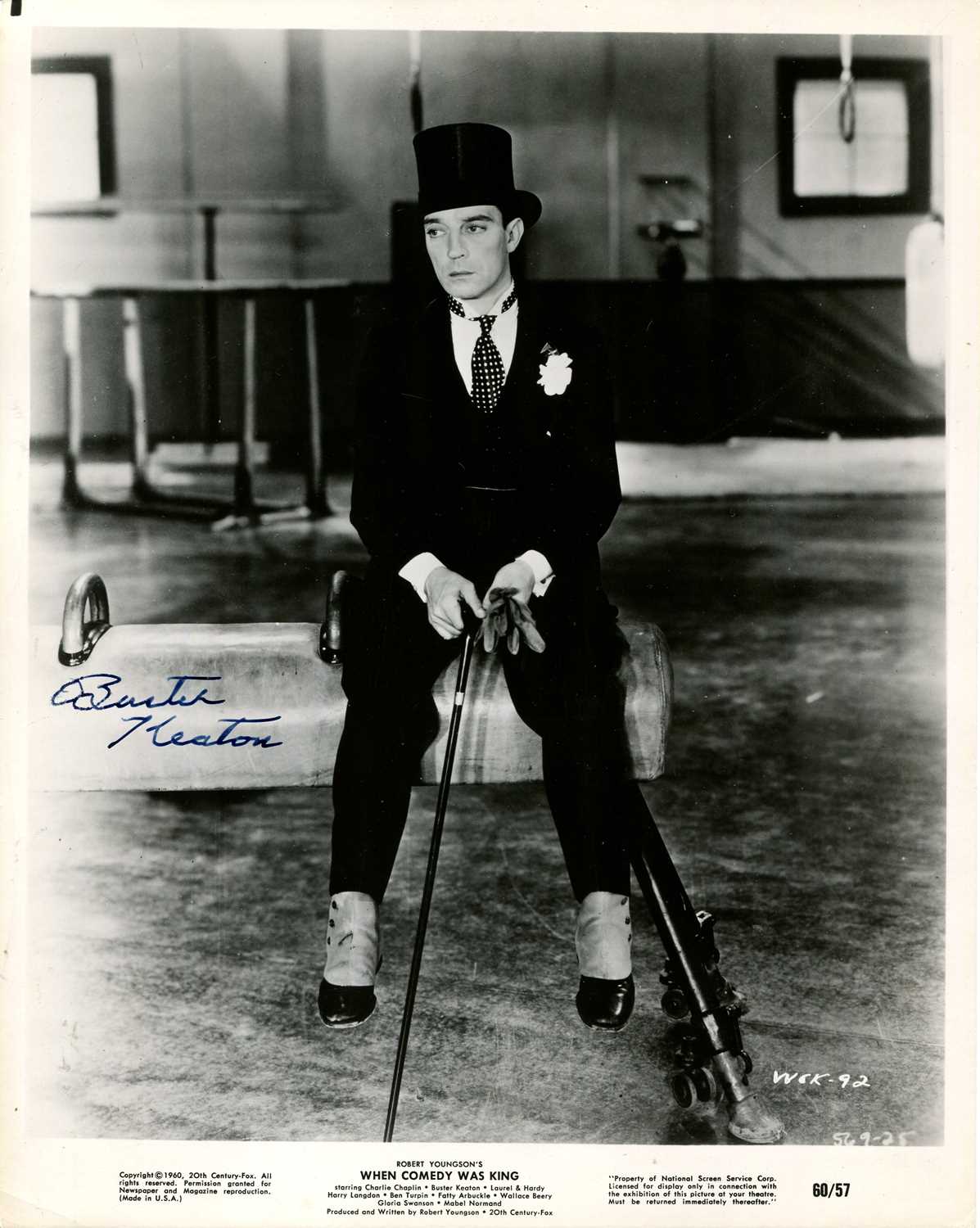 Lot 65 - KEATON BUSTER: (1895-1966)
