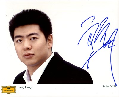 Lot 288 - LANG LANG: (1982- )