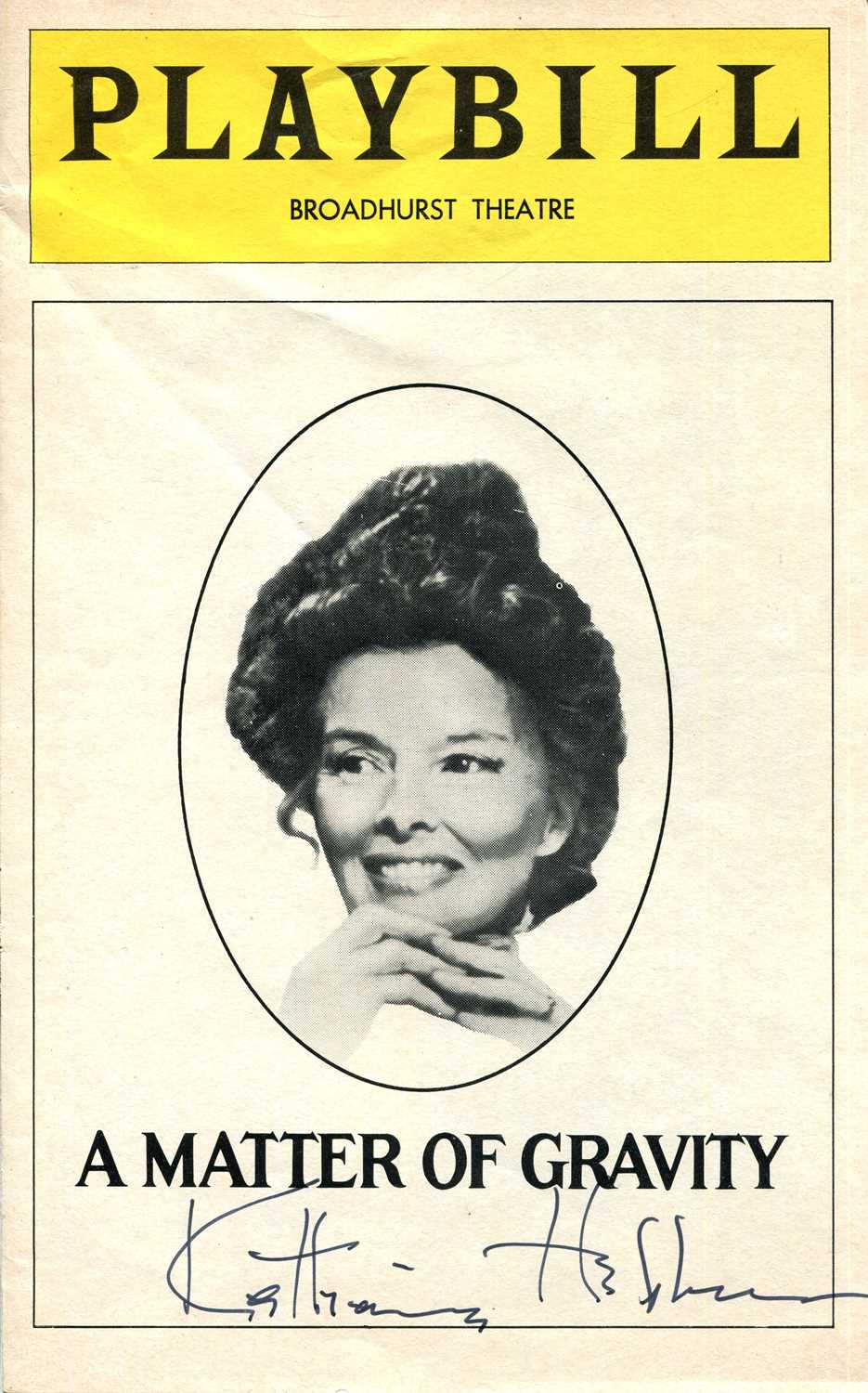 Lot 6 - HEPBURN KATHARINE: (1907-2003)
