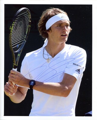 Lot 126 - ZVEREV ALEXANDER: (1997- )