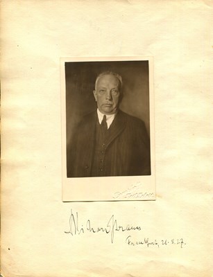 Lot 286 - STRAUSS RICHARD: (1864-1949)