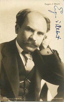 Lot 79 - D´ALBERT EUGENE: (1864-1932)