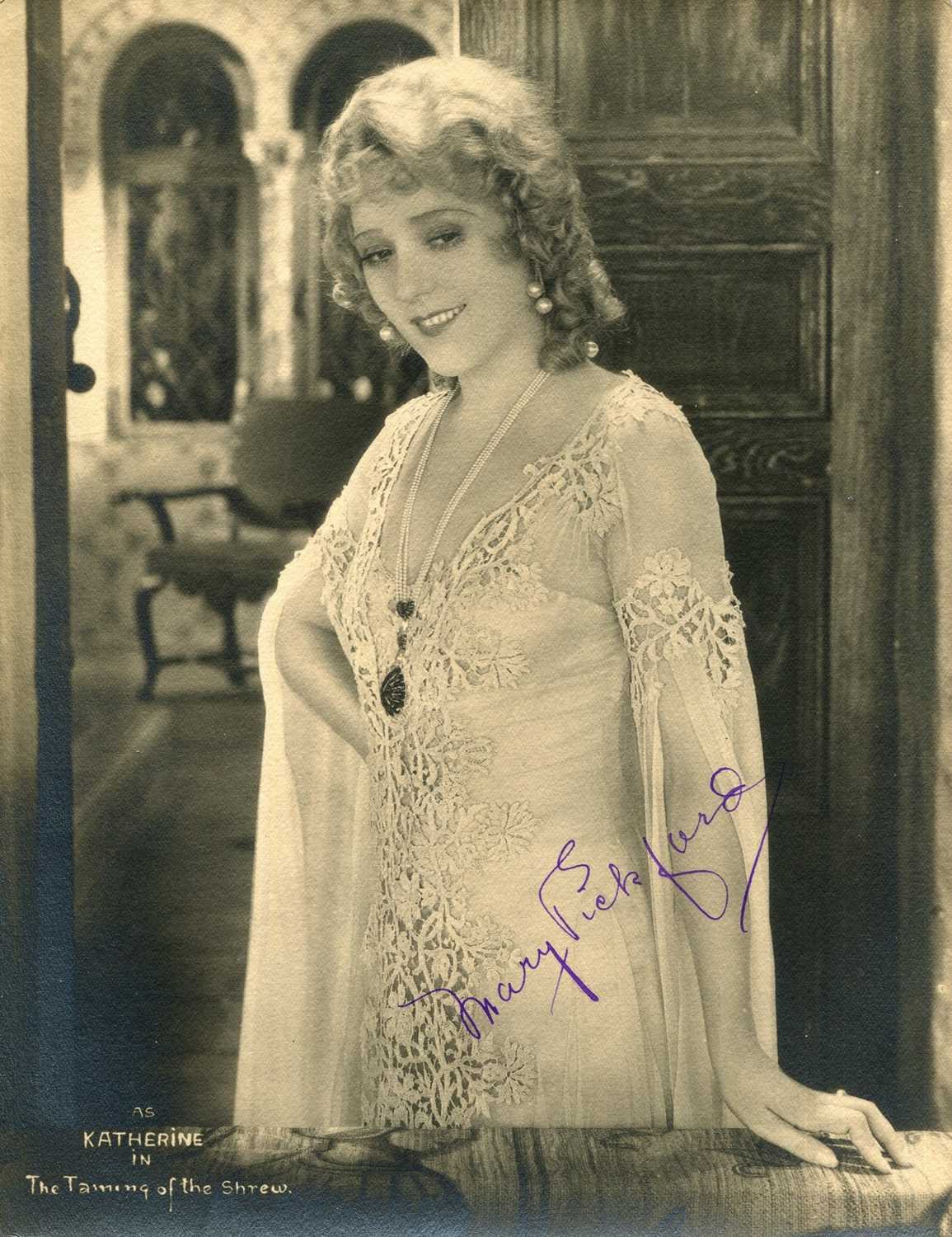 Lot 26 - PICKFORD MARY: (1892-1979)