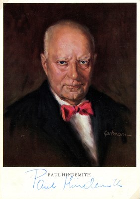 Lot 80 - HINDEMITH PAUL: (1895-1963)