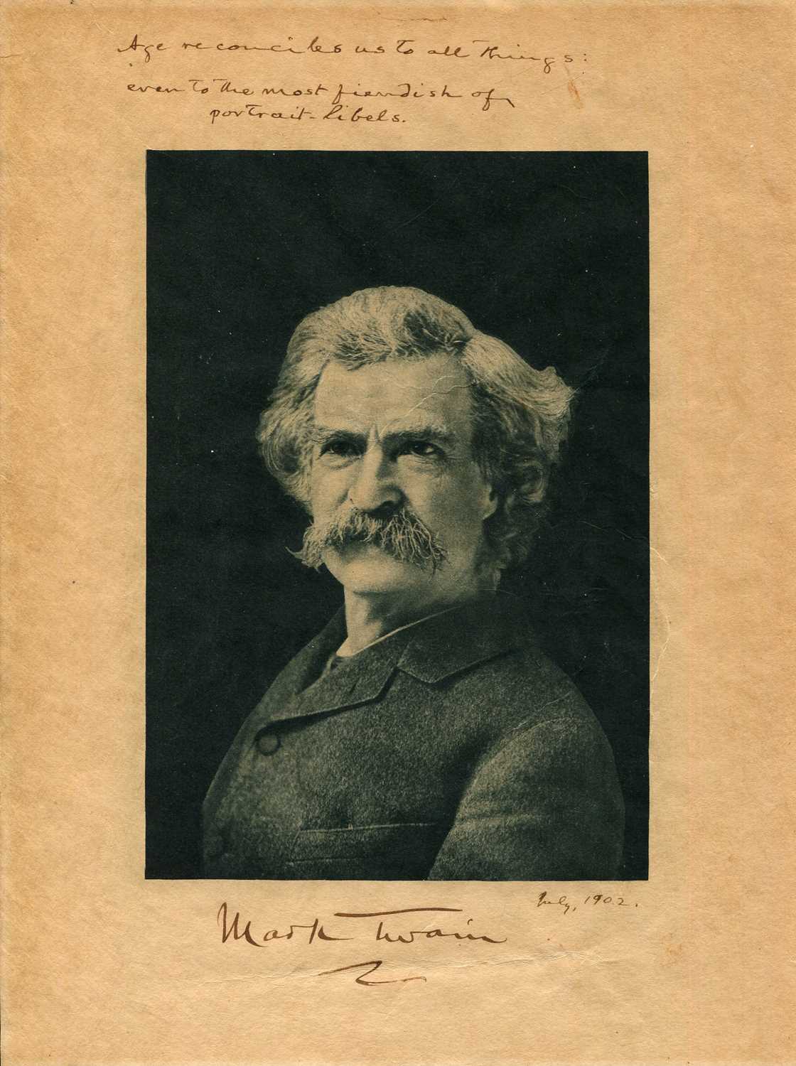Lot 1044 - TWAIN MARK: (1835-1910)