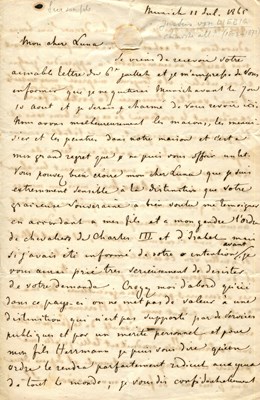 Lot 372 - LIEBIG JUSTUS VON: (1803-1873)