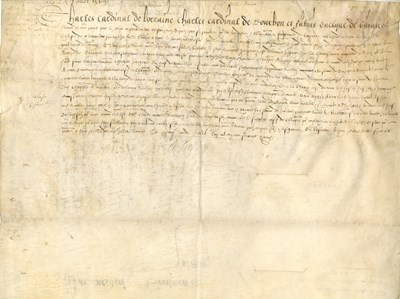 Lot 1180 - CHARLES X: (1523-1590)