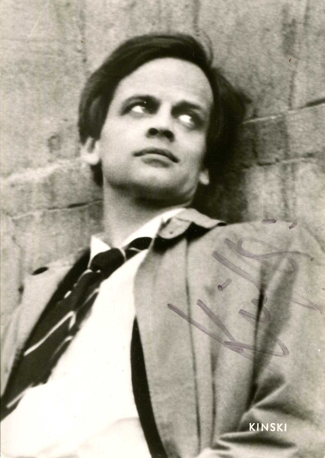 Lot 58 - KINSKI KLAUS: (1926-1991)