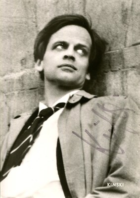 Lot 58 - KINSKI KLAUS: (1926-1991)