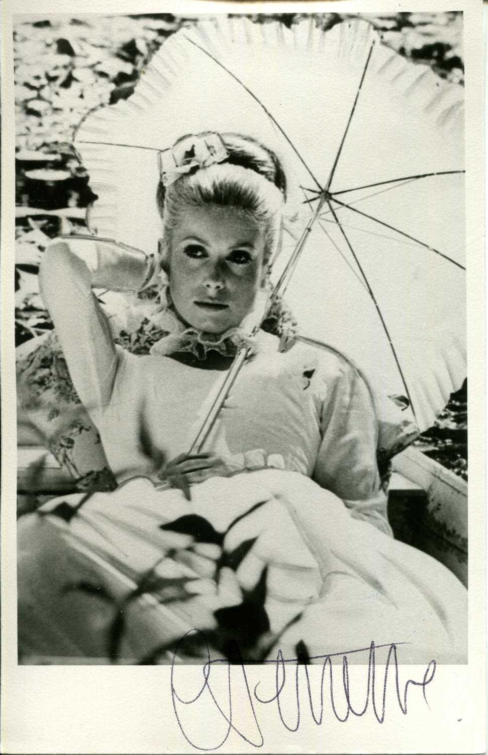 Lot 55 - DENEUVE CATHERINE: (1943- )