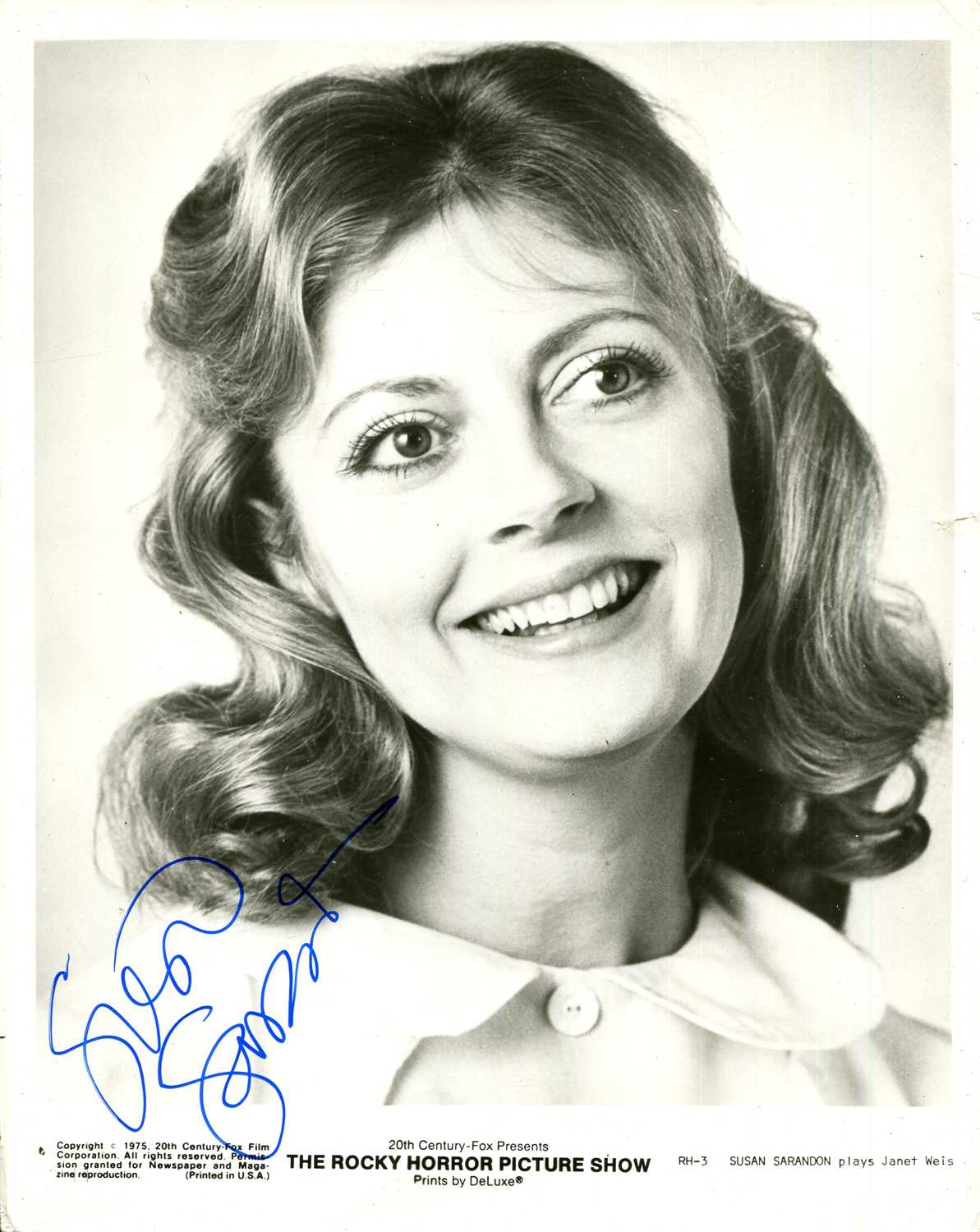 Lot 73 - SARANDON SUSAN: (1946- )