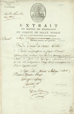 Lot 386 - COMMITTEE OF PUBLIC SAFETY