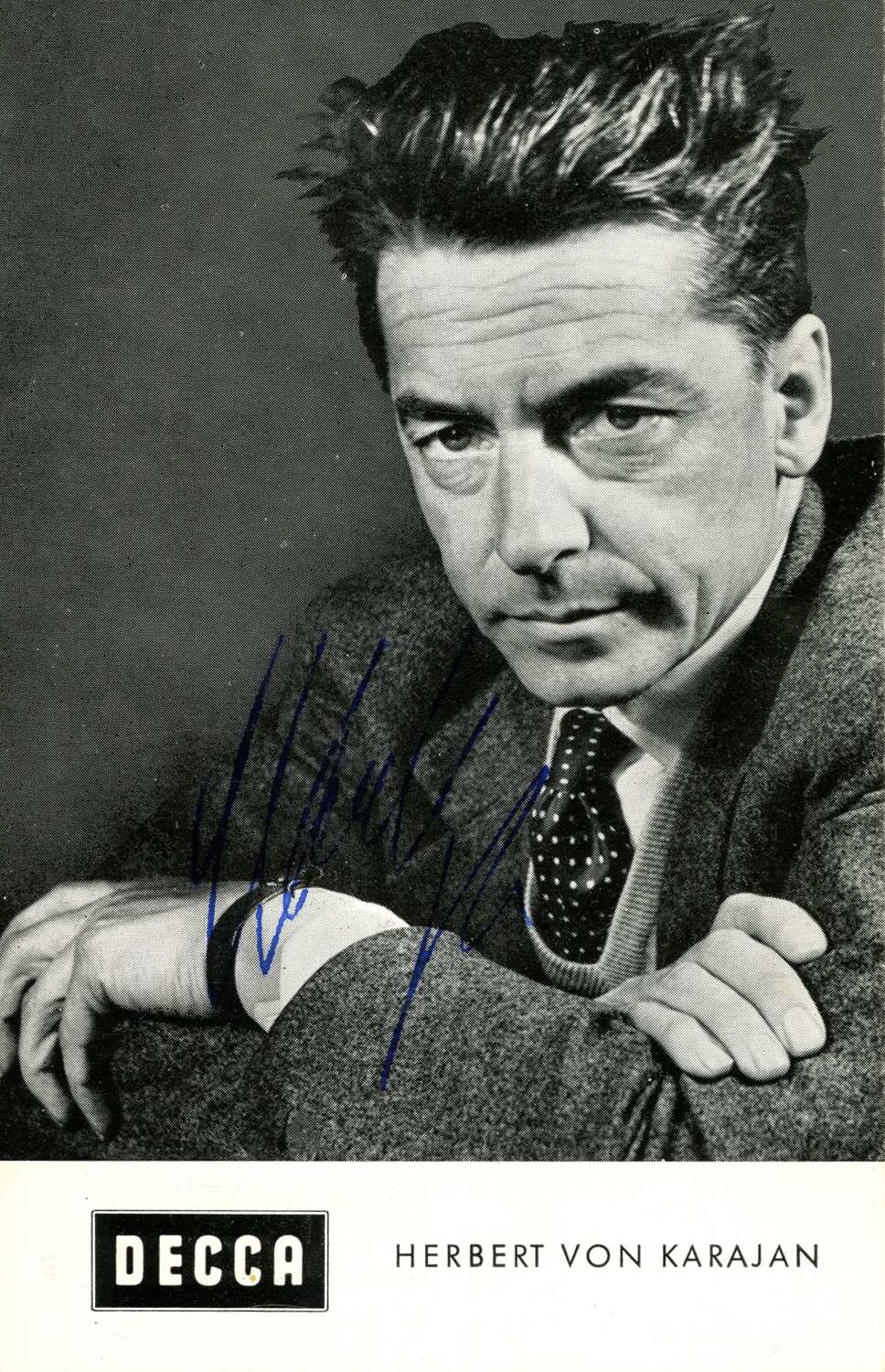 Lot 89 - KARAJAN HERBERT VON: (1908-1989)