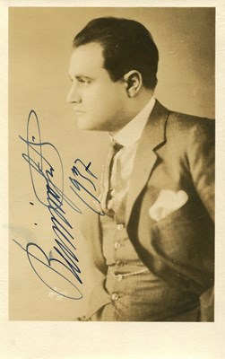 Lot 94 - GIGLI BENIAMINO: (1890-1957)