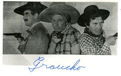 Lot 25 - MARX GROUCHO: (1890-1977)