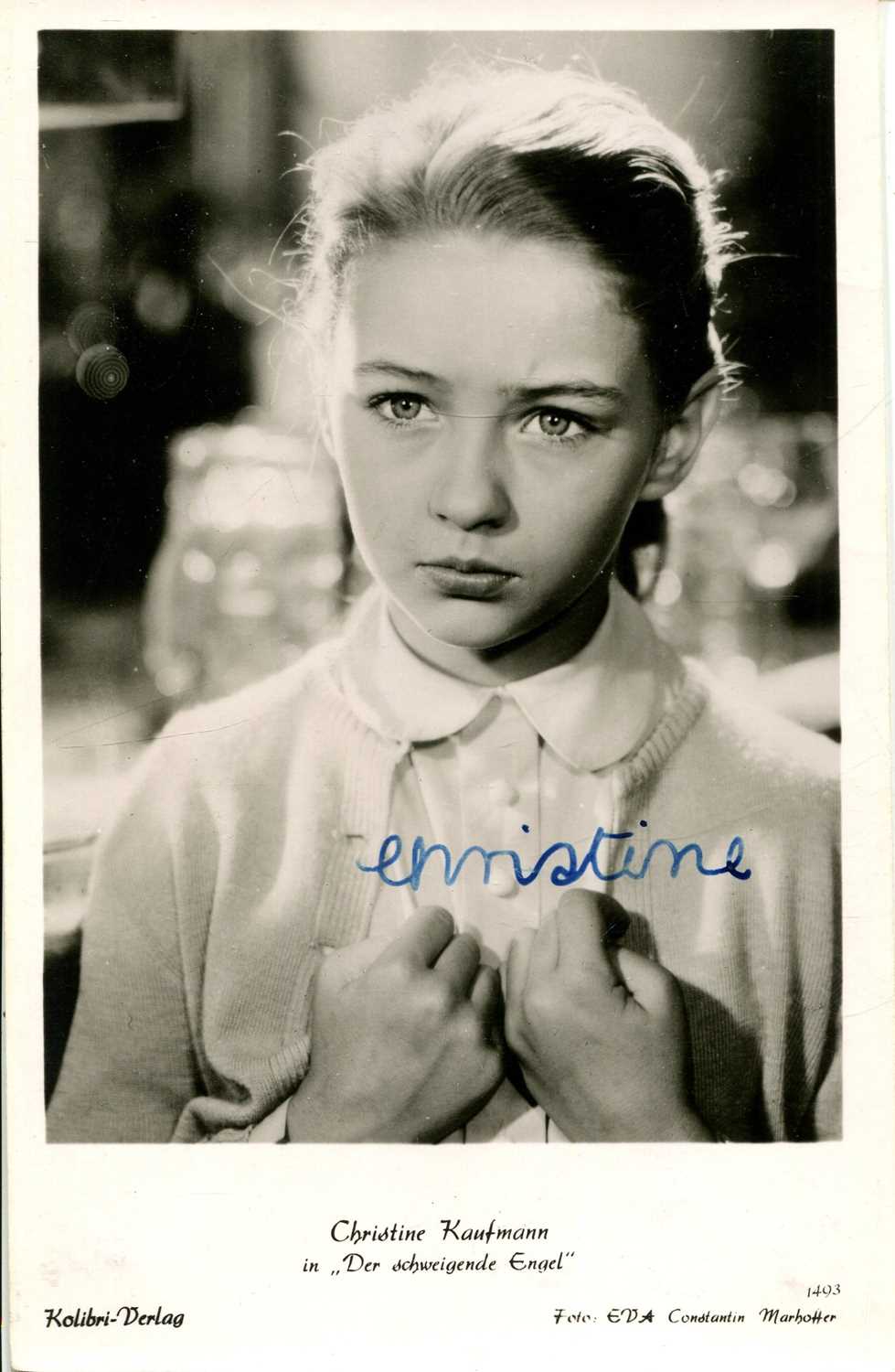 Lot 59 - KAUFMANN CHRISTINE: (1945-2017)