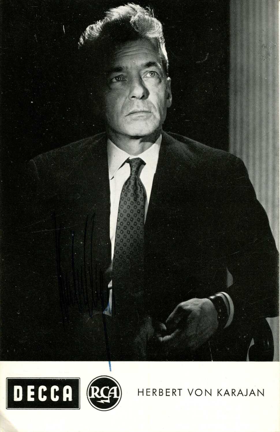 Lot 88 - KARAJAN HERBERT VON: (1908-1989)