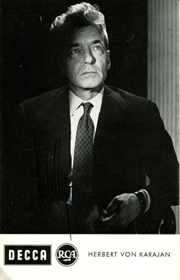 Lot 88 - KARAJAN HERBERT VON: (1908-1989)