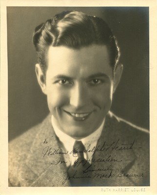 Lot 175 - BROWN JOHNNY MACK: (1904-1974)