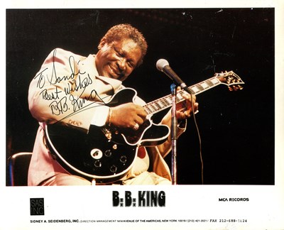 Lot 248 - KING B.B.: (1925-2015)