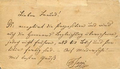 Lot 285 - SUPPÉ FRANZ VON: (1819-1895)