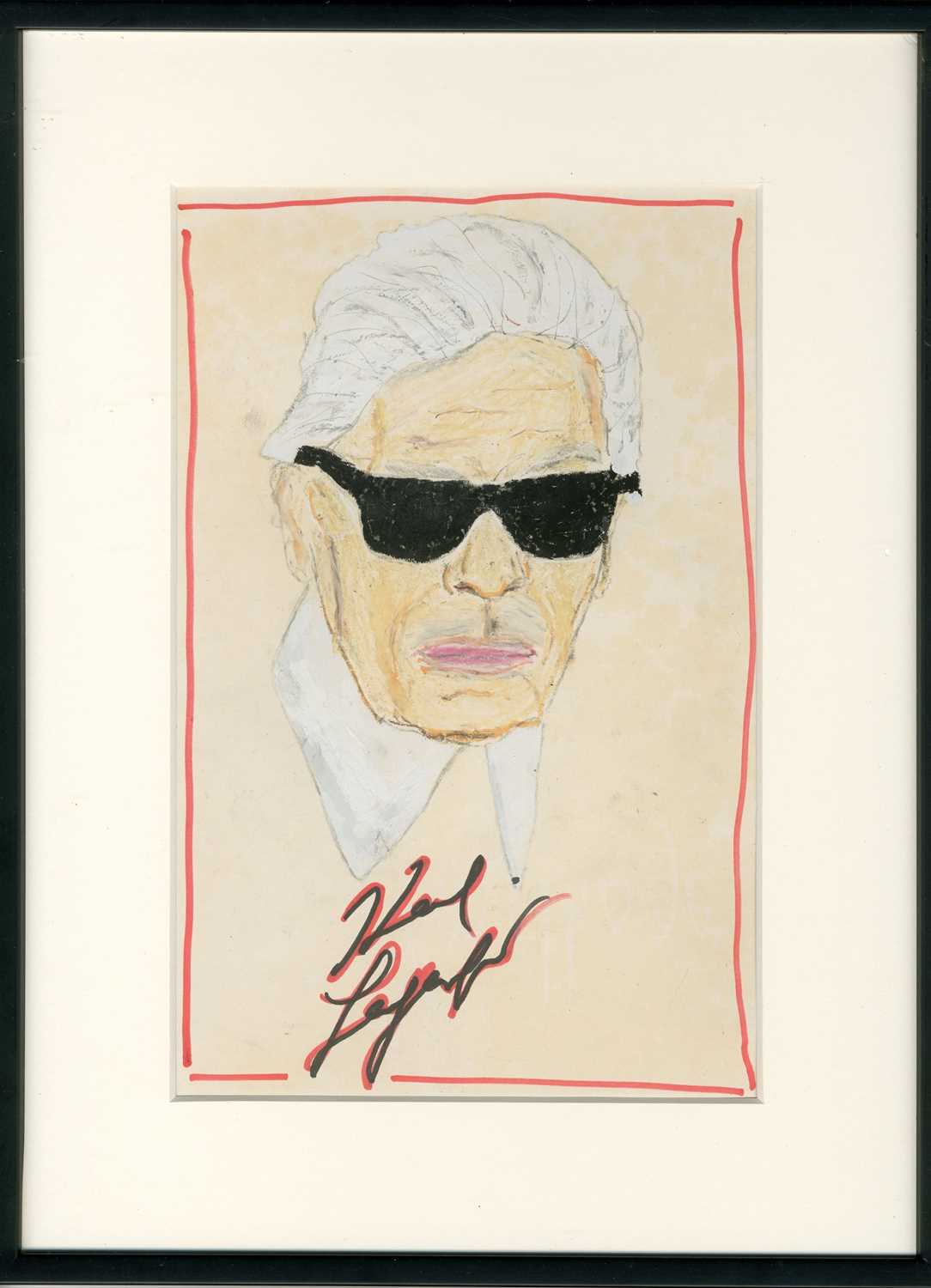 Lot 596 - LAGERFELD KARL: (1933-2019)