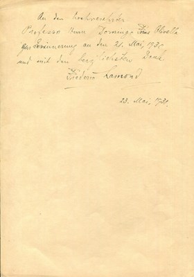 Lot 289 - LAMOND FREDERIC: (1868-1948)