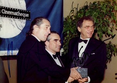Lot 8 - DE NIRO, SCORSESE AND POLLACK