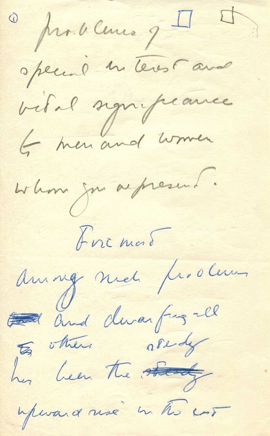 Lot 1277 - KENNEDY JOHN F.: (1917-1963)