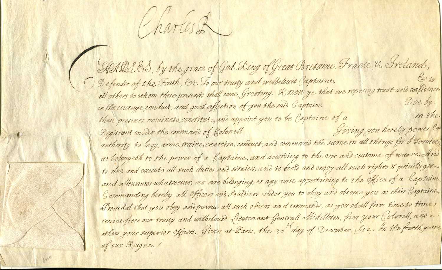 Lot 396 - CHARLES II: (1630-1685)