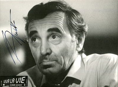 Lot 455 - AZNAVOUR CHARLES: (1924-2018)