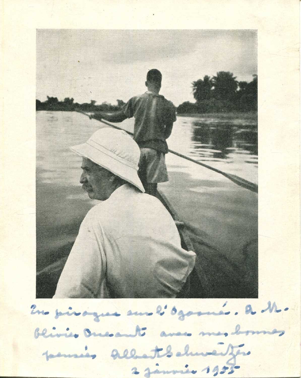 Lot 367 - SCHWEITZER ALBERT: (1875-1965)
