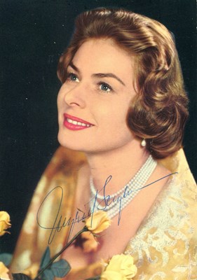 Lot 20 - BERGMAN INGRID: (1915-1982)