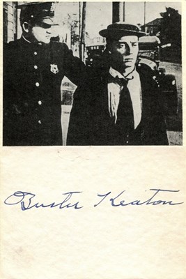 Lot 24 - KEATON BUSTER: (1895-1966)