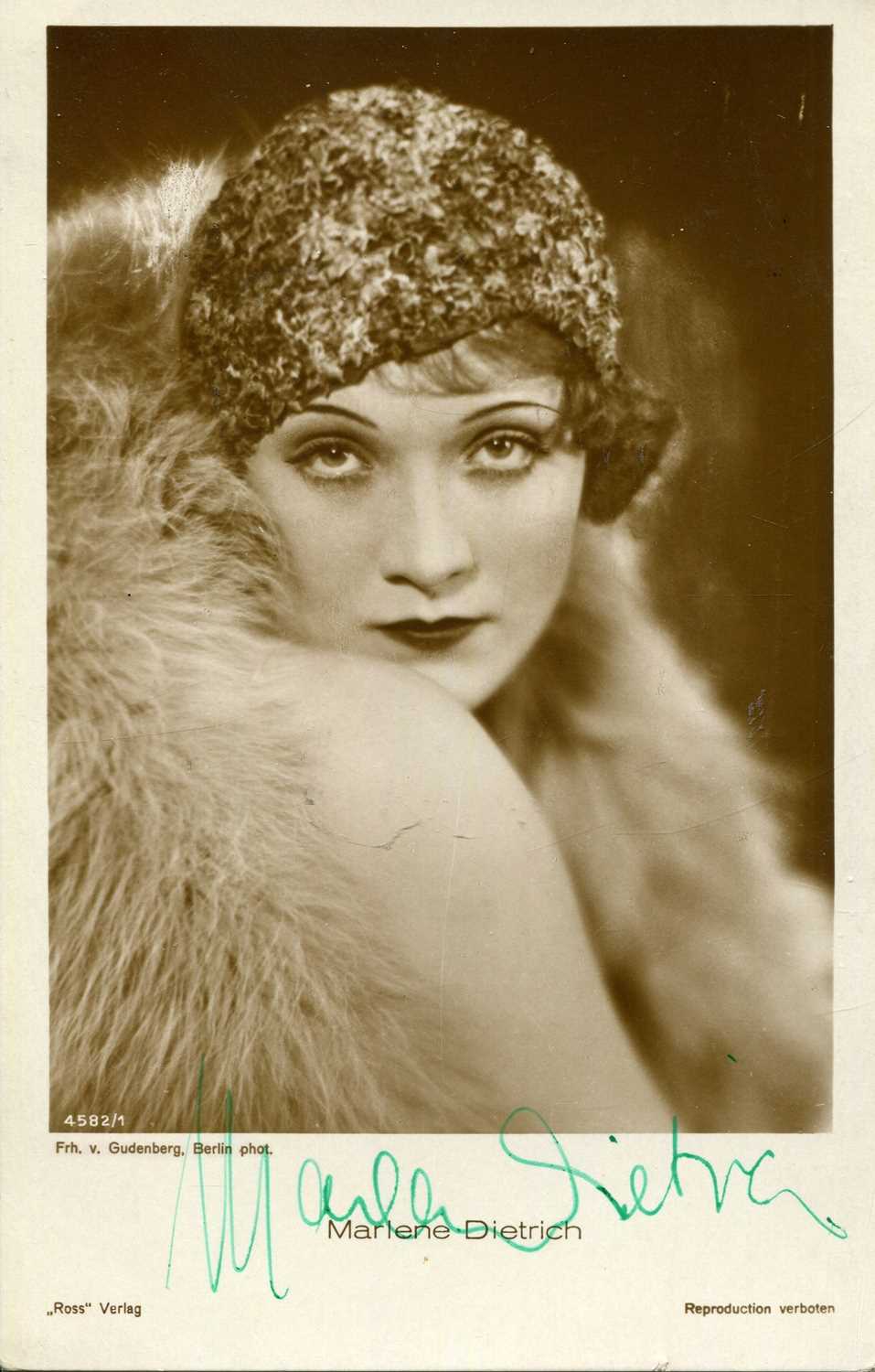 Lot 28 - DIETRICH MARLENE: (1901-1992)