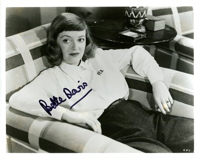 Lot 157 - DAVIS BETTE: (1908-1989)