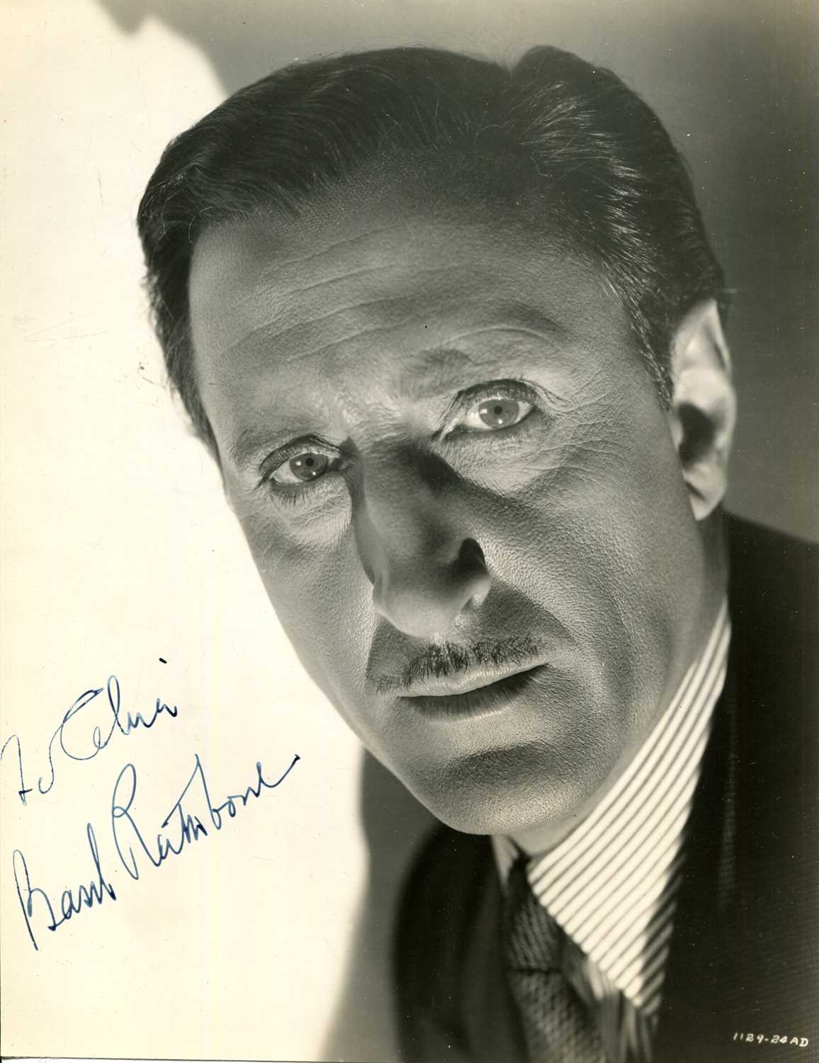 Lot 416 - RATHBONE BASIL: (1892-1967)