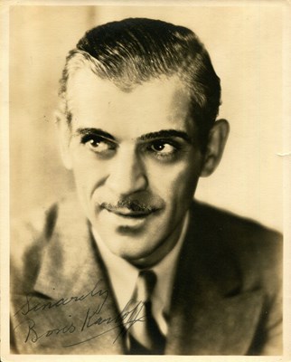 Lot 404 - KARLOFF BORIS: (1887-1969)