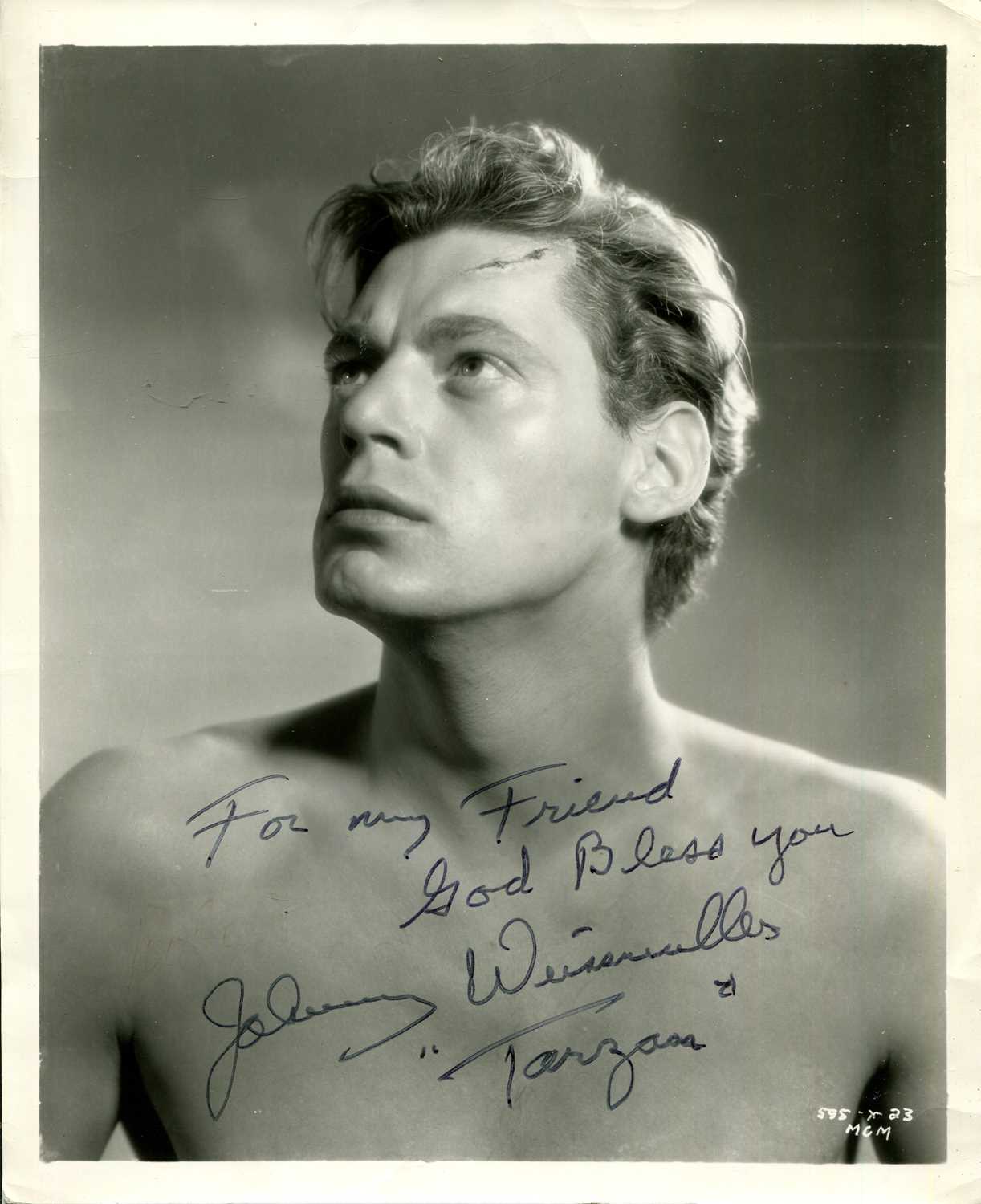 Lot 413 - WEISSMULLER JOHNNY: (1904-1984)