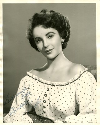 Lot 268 - TAYLOR ELIZABETH: (1932-2011)