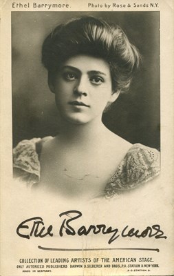 Lot 25 - BARRYMORE ETHEL: (1879-1959)