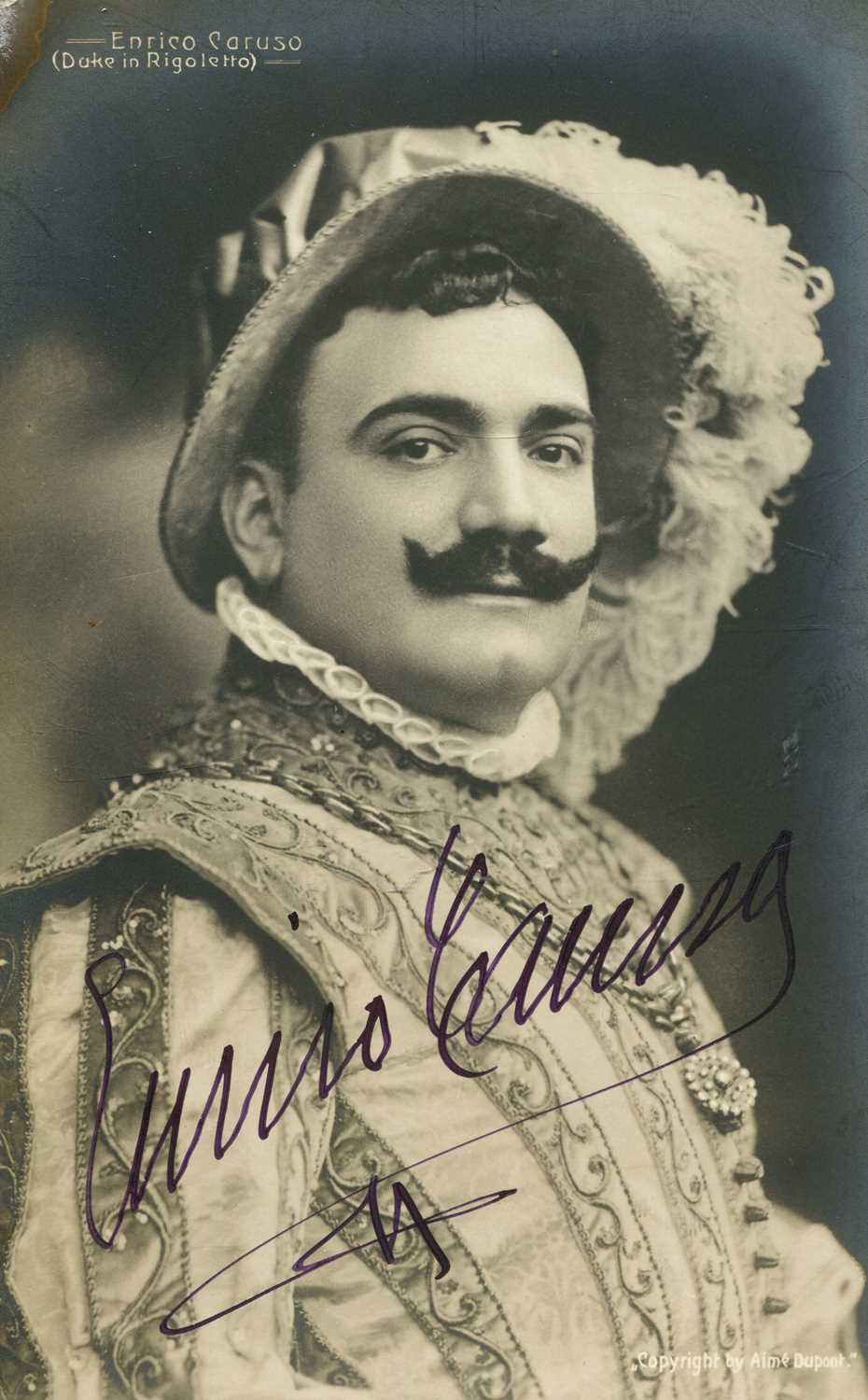 Lot 160 - CARUSO ENRICO: (1873-1921)