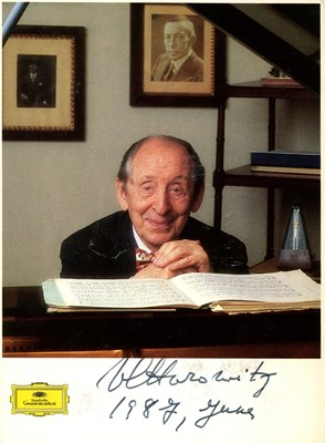 Lot 153 - HOROWITZ VLADIMIR: (1903-1989)