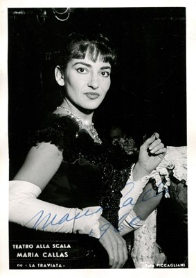 Lot 173 - CALLAS MARIA: (1923-1977)