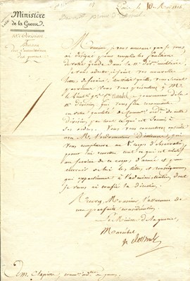 Lot 1162 - DAVOUT LOUIS-NICOLAS: (1770-1823)