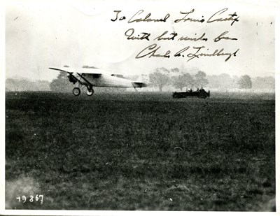 Lot 1129 - LINDBERGH CHARLES: (1902-1974)