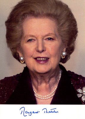Lot 198 - THATCHER MARGARET: (1925-2013)