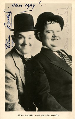 Lot 681 - LAUREL & HARDY